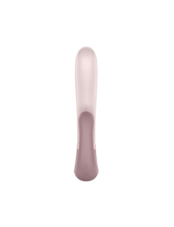 Смарт вибратор-кролик с подогревом Satisfyer Heat Wave Mauve || Смарт вібратор-кролик із підігрівом Satisfyer Heat Wave Mauve