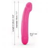 Вибратор Dorcel Real Vibration M Magenta 2.0, диам 3,7см, перезаряжаемый, для точки G || Вібратор Dorcel Real Vibration M Magenta 2.0, діаметр 3,7см, перезаряджається, для точки G