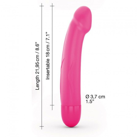 Вибратор Dorcel Real Vibration M Magenta 2.0, диам 3,7см, перезаряжаемый, для точки G || Вібратор Dorcel Real Vibration M Magenta 2.0, діаметр 3,7см, перезаряджається, для точки G