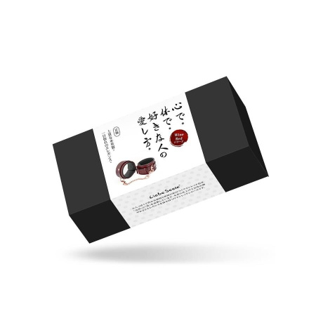 Кожаные поножи Liebe Seele Wine Red Ankle Cuffs, съемная цепочка-крепление || Шкіряні поножі Liebe Seele Wine Red Ankle Cuffs, знімний ланцюжок-кріплення