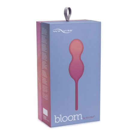 Смарт вагинальные шарики с вибрацией We-Vibe Bloom, диаметр 3,3 см, масса 45, 65, 80 г || Смарт вагінальні кульки з вібрацією We-Vibe Bloom, діаметр 3,3 см, маса 45, 65, 80 г