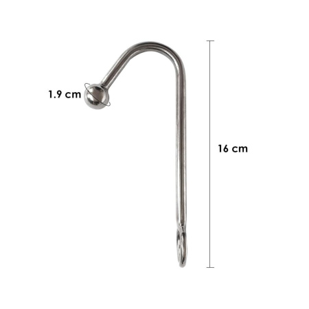 Бондажный набор с металлическим анальным крюком №1 Art of Sex Blanca Bondage set with anal hook №1 || Бондажний набір із металевим анальним гаком №1 Art of Sex Blanca Bondage set with anal hook №1