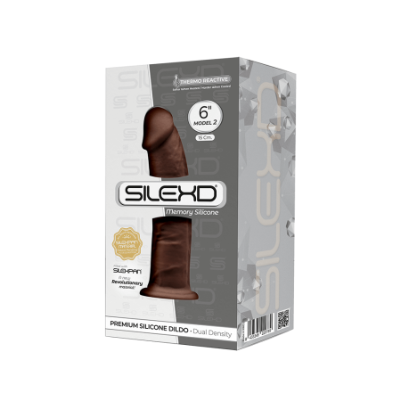 Фаллоимитатор SilexD Robby Brown (MODEL 2 size 6in), двухслойный, силикон+Silexpan, диаметр 3,5 см || Фалоімітатор SilexD Robby Brown (MODEL 2 size 6in), двошаровий, силікон + Silexpan, діаметр 3,5см
