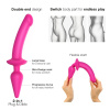 Анальная пробка с дилдо Strap-On-Me SWITCH PLUG-IN SEMI-REALISTIC DILDO FUCHSIA - L (мятая упаковка) || Анальна пробка з дилдо Strap-On-Me SWITCH PLUG-IN SEMI-REALISTIC DILDO FUCHSIA - L (м'ята упаковка)