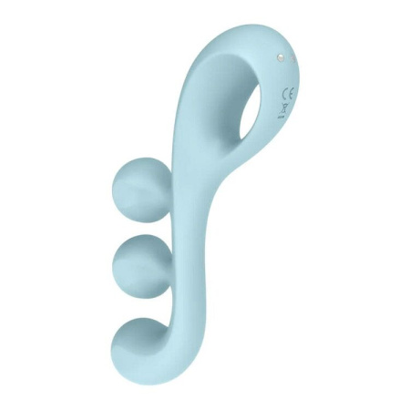 Универсальный вибратор Satisfyer Tri Ball 2, 3 мотора, гнется || Універсальний вібратор Satisfyer Tri Ball 2, 3 мотори, гнеться