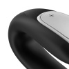 Смарт-вибратор для пар Satisfyer Double Fun (Black) с пультом ДУ || Смартвібратор для пар Satisfyer Double Fun (Black) з пультом ДК