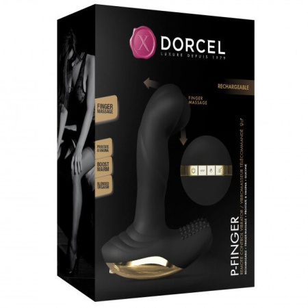 Вибромассажер с “массажем пальцем” для простаты и вагины Dorcel P-Finger || Вібромасажер з "масажем пальцем" для простати і вагіни Dorcel P-Finger