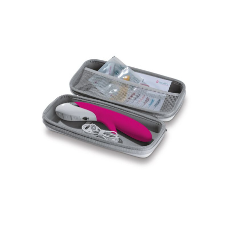 Вибратор-кролик Mystim Danny Divido Pink с глубокой вибрацией, 2 мотора || Вібратор-кролик Mystim Danny Divido Pink з глибокою вібрацією, 2 мотори