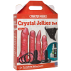 Набор для страпона Doc Johnson Vac-U-Lock Crystal Jellies Set, диаметр 3,8см, 2×4,5см, 5,1см || Набір для страпона Doc Johnson Vac-U-Lock Crystal Jellies Set, діаметр 3,8см, 2×4,5см, 5,1 см