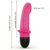 Вибратор Dorcel Mini Lover Magenta 2.0 перезаряжаемый, для точки G и массажа простаты || Вібратор Dorcel Mini Lover Magenta 2.0 перезаряджуваний, для точки G і масажу простати