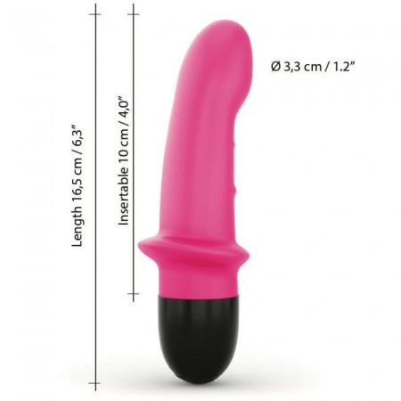 Вибратор Dorcel Mini Lover Magenta 2.0 перезаряжаемый, для точки G и массажа простаты || Вібратор Dorcel Mini Lover Magenta 2.0 перезаряджуваний, для точки G і масажу простати