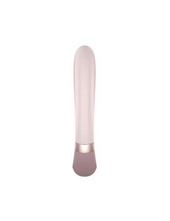 Смарт вибратор-кролик с подогревом Satisfyer Heat Wave Mauve || Смарт вібратор-кролик із підігрівом Satisfyer Heat Wave Mauve
