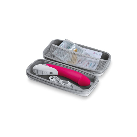 Мощный вибратор Mystim Terrific Truman Pink с двумя моторами и выраженной головкой || Потужний вібратор Mystim Terrific Truman Pink з двома моторами і вираженою головкою