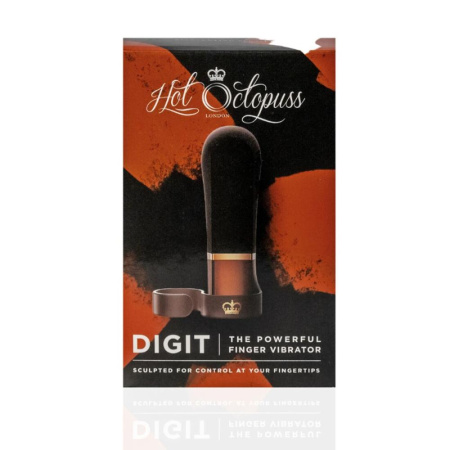 Вибратор на палец Hot Octopuss DiGiT, очень мощный, 5 режимов, перезаряжаемый || Вібратор на палець Hot Octopuss DiGiT, дуже потужний, 5 режимів, перезаряджуваний
