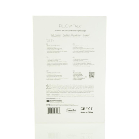 Роскошный вибратор-пульсатор с присоской Pillow Talk - Feisty Thrusting Vibrator Teal || Розкішний вібратор-пульсатор Pillow Talk з присоскою - Feisty Thrusting Vibrator Teal