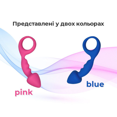 Анальная пробка Adrien Lastic Budy Pink со стимулирующей ножкой, макс. диаметр 2,5см || Анальна пробка Adrien Lastic Budy Pink із стимулюючою ніжкою, макс. діаметр 2,5 см