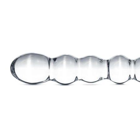 Стеклянный дилдо в виде бусин Gildo Glass Dildo No. 19 || Скляний дилдо у вигляді намистин Gildo Glass Dildo No. 19