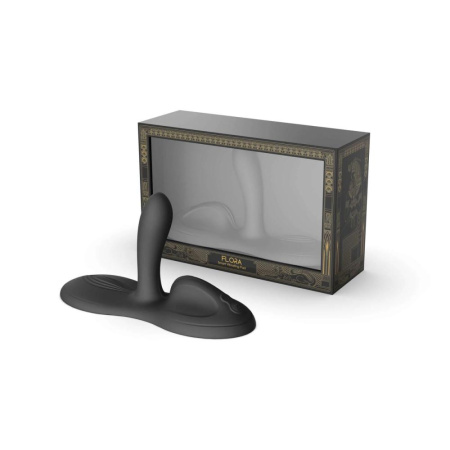 Вибратор Zalo – Flora Obsidian Black || Вібратор Zalo – Flora Obsidian Black