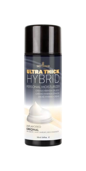 Густой крем-смазка на гибридной основе Sensuva UltraThick Hybrid Formula (100 мл) рН сбалансирована