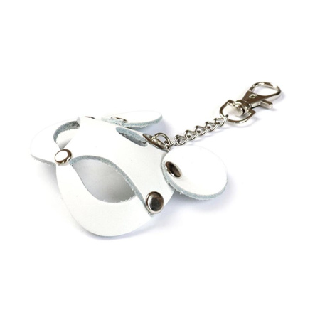 Брелок на карабине для ключей Art of Sex Mouse, Белый || Брелок на карабіні для ключів Art of Sex Mouse, Білий