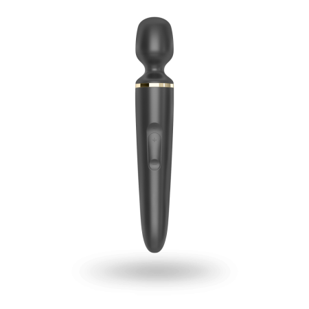 Вибромассажер Satisfyer Wand-er Woman (Black/Gold), водонепроницаемый, мощный, размер XXL || Вібромасажер Satisfyer Wand-er Woman (Black/Gold), водонепроникний, потужний, розмір XXL