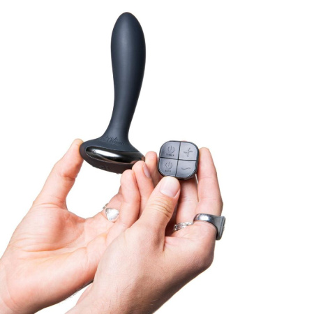 Анальная вибропробка Hot Octopuss PleX with flex, Treble and Bass Technology, 2 мотора, пульт ДУ || Анальна вібропробка Hot Octopuss PleX with flex, Treble and Bass Technology, 2 мотори, пульт ДК