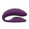 Смарт-вибратор для пар We-Vibe Chorus Purple, сенсорное управление вибрациями сжатием пульта || Смарт-вібратор для пар We-Vibe Chorus Purple, сенсорне керування вібраціями стисненням пульта