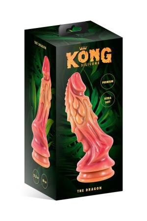 Фэнтезийный фаллоимитатор Kong Silicone The Dragon || Фентезійний фалоімітатор Kong Silicone The Dragon