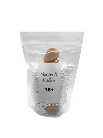 Крафтовое мыло-член с присоской Чистий Кайф Brown size M, натуральное || Крафтове мило-член із присоскою Чистий Кайф Brown size M, натуральне