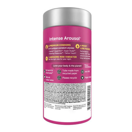 Подарочный набор ONE Intense Arousal, подарочная упаковка тюб || Подарунковий набір ONE Intense Arousal, подарункова упаковка тюб