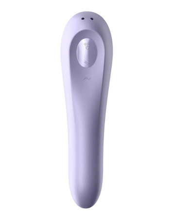 Смарт-вибратор и вакуумный стимулятор 2в1 Satisfyer Dual Pleasure Mauve || Смарт-вібратор та вакуумний стимулятор 2в1 Satisfyer Dual Pleasure Mauve