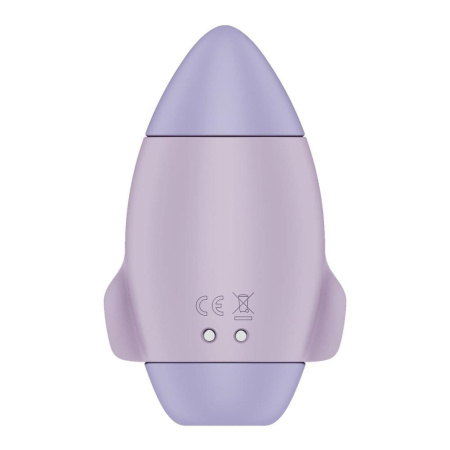 Вакуумный стимулятор с вибрацией Satisfyer Mission Control Violet, 2 независимых мотора || Вакуумний стимулятор з вібрацією Satisfyer Mission Control Violet, 2 незалежні мотори