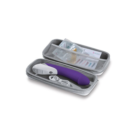 Мощный вибратор Mystim Terrific Truman Purple с двумя моторами и выраженной головкой || Потужний вібратор Mystim Terrific Truman Purple з двома моторами і вираженою головкою