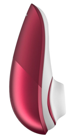 Вакуумный клиторальный стимулятор Womanizer Liberty Red, магнитная крышка, 2 насадки || Вакуумний кліторальний стимулятор Womanizer Liberty Red, магнітна кришка, 2 насадки