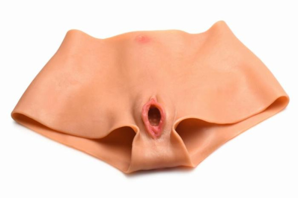 Накладная вагина Master Series Silicone Vagina + Butt Panties - Small