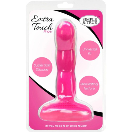Насадка на палец Simple&True Extra Touch Finger Dong Pink || Насадка на палець Simple&True Extra Touch Finger Dong Pink