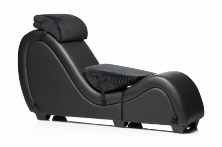 Секс-кресло с подушками Master Series Kinky Sex Lounge with Cushions - Black || Секс-крісло з подушками Master Series Kinky Sex Lounge with Cushions - Black