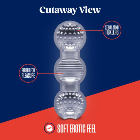 Мастурбатор Rize by Blush - Feelz Masturbator - Clear || Мастурбатор Rize - Feelz Masturbator - Clear