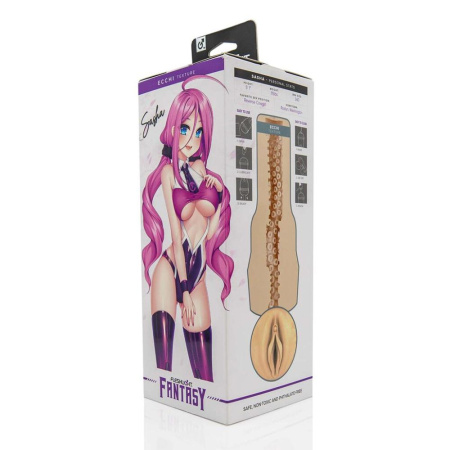 Мастурбатор Fleshlight Fantasy Sasha Nakamoto Ecchi, дуже ніжний, канал-тентаклі
