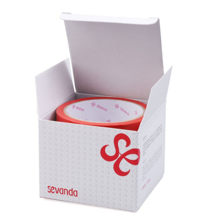 Электростатическая лента для бондажа LOCKINK SEVANDA Electrostatic Tape - Red Tape, 16 м || Електростатична стрічка для бондажу LOCKINK SEVANDA Electrostatic Tape - Red Tape, 16 м