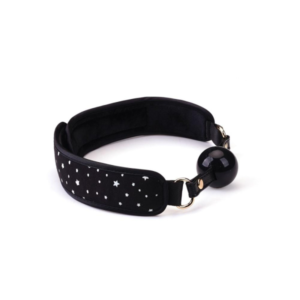 Набор Liebe Seele Stary Nights 7pcs Bondage Kit, фиксаторы, ошейник с поводком, кляп, флоггер, маска