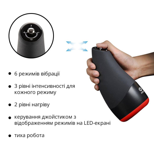 Премиальный мастурбатор Otouch CHIVEN 3, 6 режимов, 3 уровня интенсивности, подогрев, джойстик