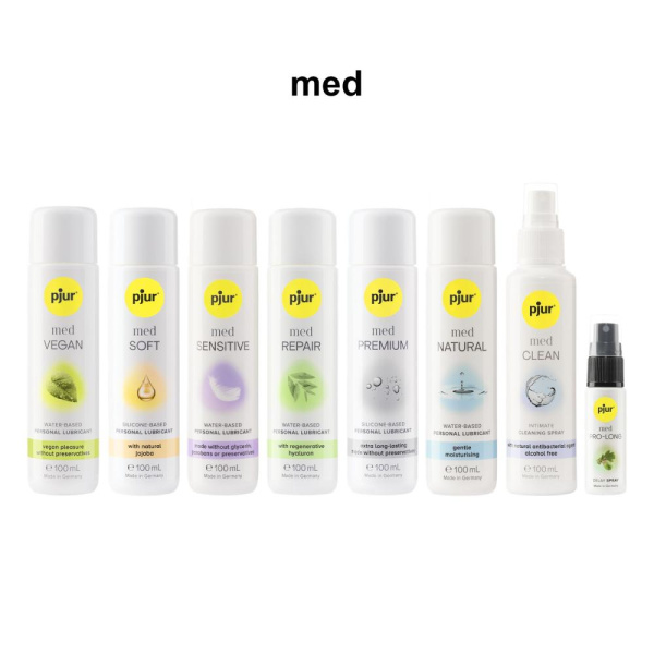 Очищающий спрей pjur med CLEAN 100 мл для нежной кожи и игрушек, антибактериальный