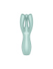 Клиторальный вибратор Satisfyer Threesome 3 Mint с тремя пальчиками || Кліторальний вібратор Satisfyer Threesome 3 Mint з трьома пальчиками