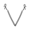 Зажимы для сосков Bedroom Fantasies: Nipple Clamps with Chain, черные