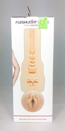 Мастурбатор Fleshlight Girls: Stoya - Destroya, со слепка вагины, очень нежный || Мастурбатор Fleshlight Girls: Stoya - Destroya, зі зліпка вагіни, дуже ніжний