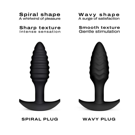 Анальная пробка Dorcel SPIRAL PLUG, диаметр 3 см, силикон || Анальна пробка Dorcel SPIRAL PLUG, діаметр 3 см, силікон