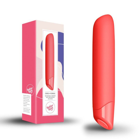 Вибратор SugarBoo Cool Coral, 10 уровней интенсивности || Вібратор SugarBoo Cool Coral, 10 рівнів інтенсивності