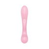 Вибратор-кролик Satisfyer Triple Oh Pink || Вібратор-кролик Satisfyer Triple Oh Pink