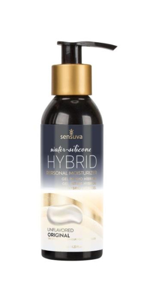 Смазка водно-силиконовая Sensuva Hybrid Formula (125 мл) без сахара, подходит для оральных ласк